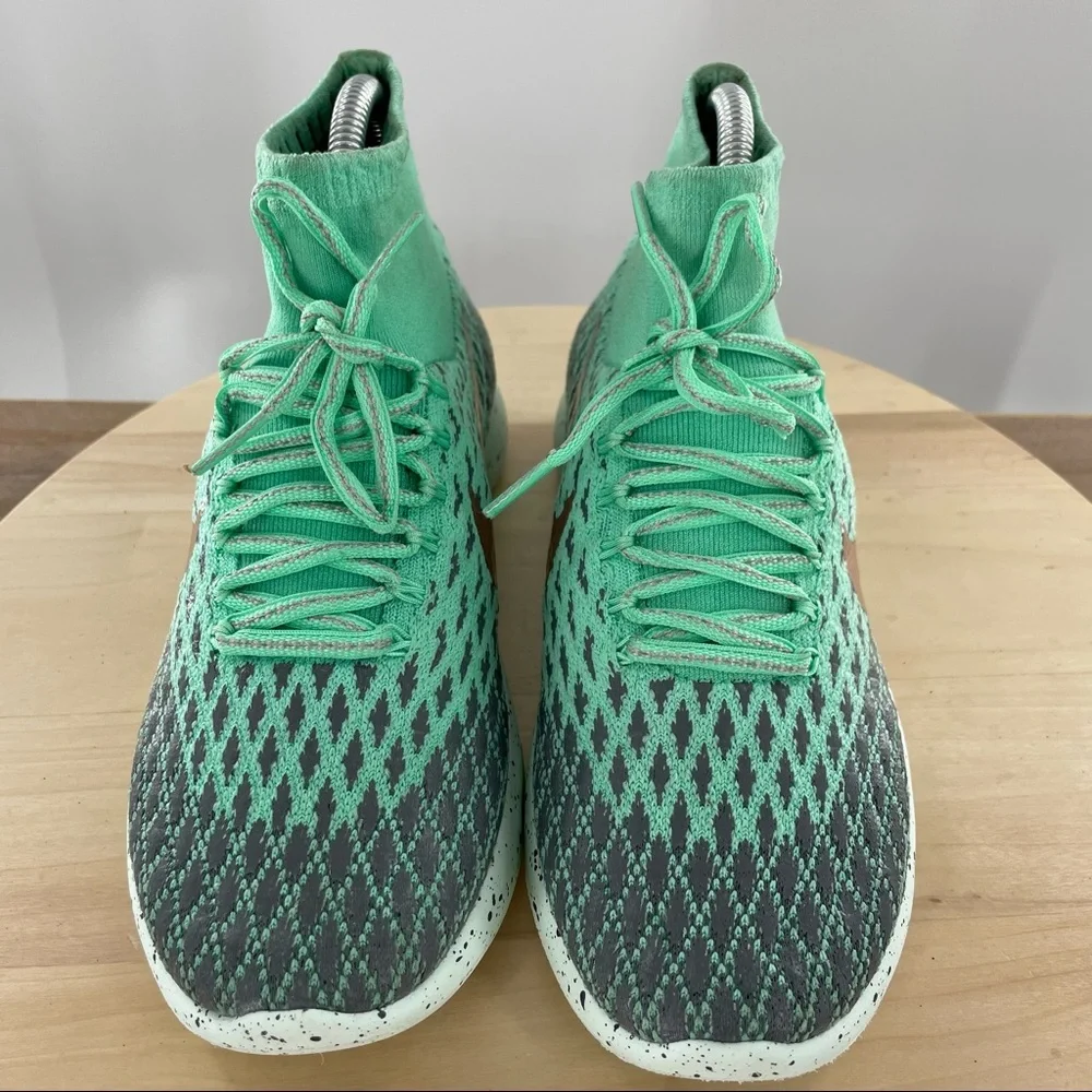 Womens Nike Lunarepic Flyknit Shield Green Glow. Sneakers SZ 6.5 - Picture 5 of 10